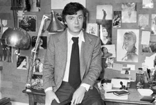 Writer Pascal Garden At Home In Paris, in his bachelor pad in the- 1976 Photo 3
