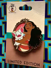 Disney DEC Moana Princesses and Pals Friends Pua LE 200 Pin Frame