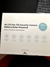 LIWAN 4G LTE Cellular Security Camera Wireless No WiFi Solar 2K ZC-YT10 - Gray