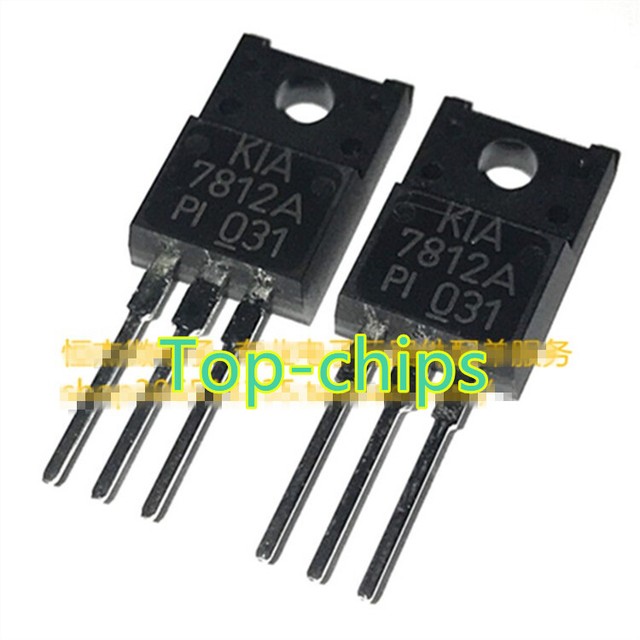 5 x 7812A KIA7812A BIPOLAR LINEAR INTEGRATED CIRCUIT KIA7812API TO220F ...