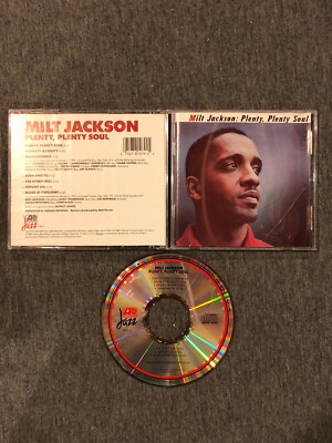 MILT JACKSON - Plenty Plenty Soul CD 1989 Atlantic (Original) USA