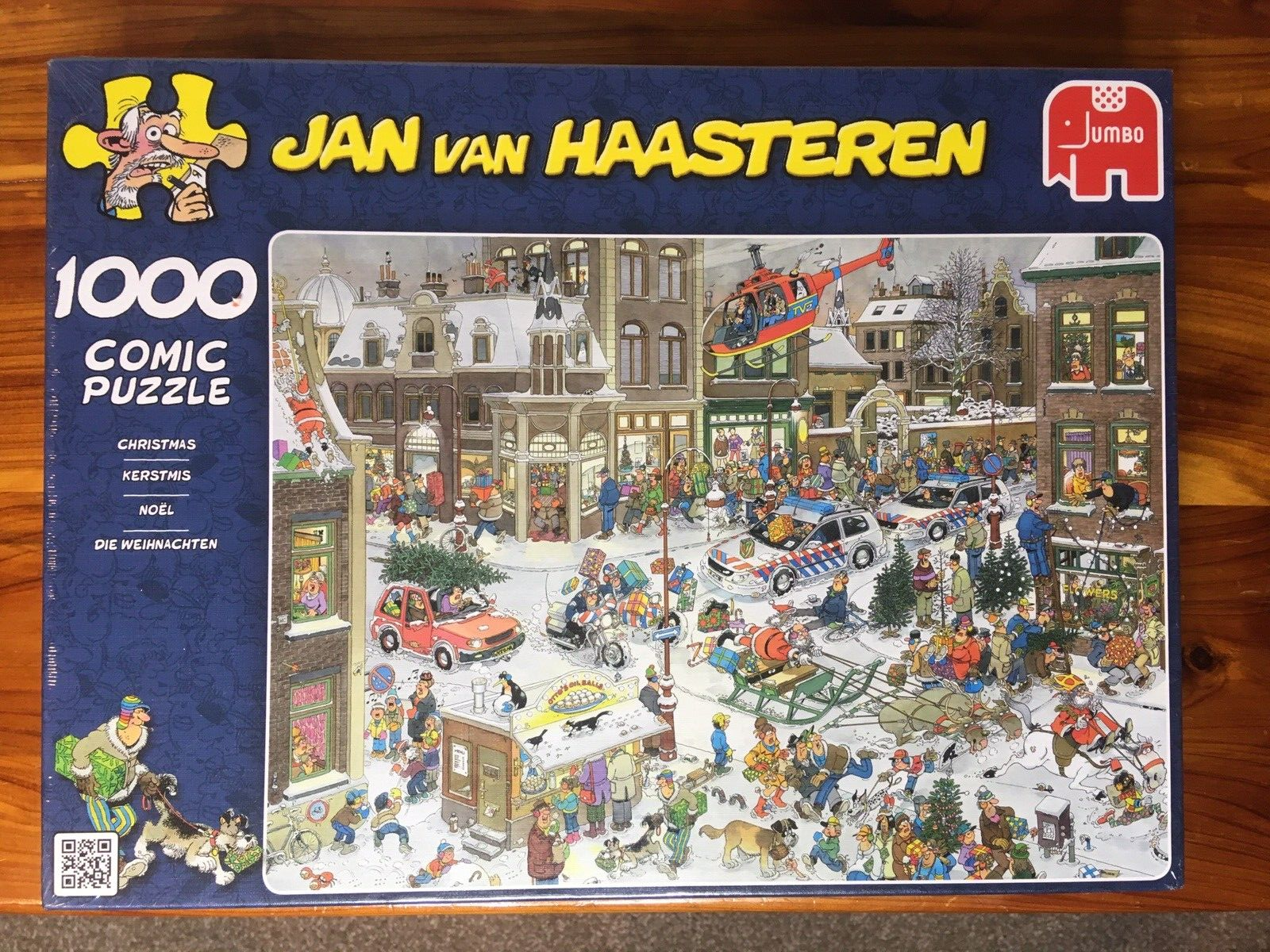 SEALED Jumbo 13007 Jan Van Haasteren  Puzzle (1000 pieces), Christmas