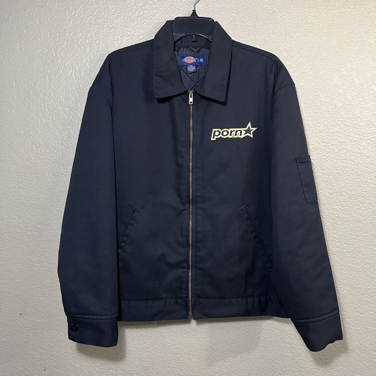 Vintage Porn Star Logo Work Jacket Large | eBay