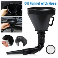 Oil Funnel With Hose Wide Mouth Gas Funnel Wi...
