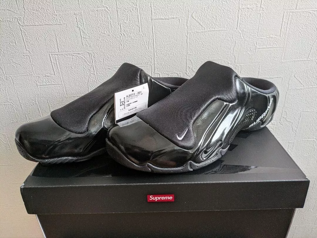 Supreme Nike Clogposite SP HJ6215 001 noir FW24 Week3 homme [US 6 13] authentique neuf