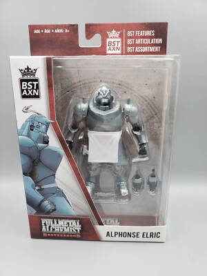 FULL METAL ALCHEMIST ALPHONSE ELRIC 5'' BROTHERHOOD BST AXN ACTION FIGURE NIB Q2