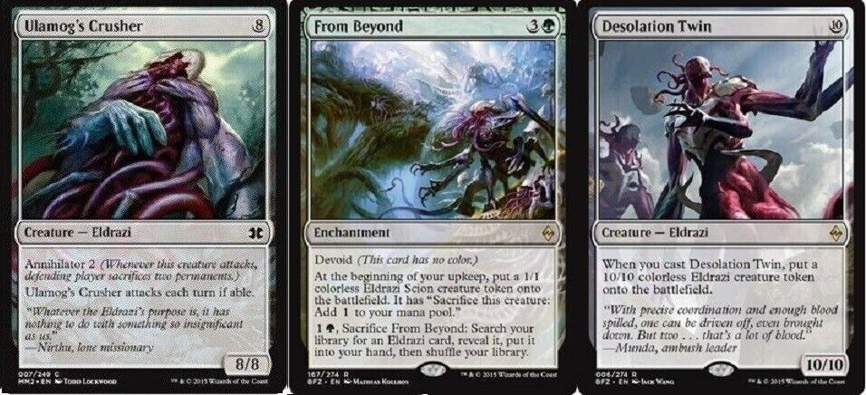 Mono Green Eldrazi Deck with Desolation Twin & Conduit of Ruin - 60 Cards MTG