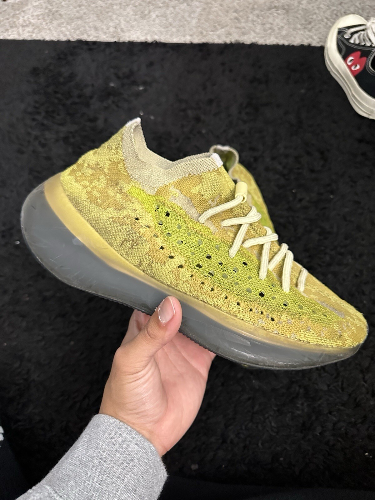 adidas Yeezy Boost 380 Hylte Size 9.5- Oynx Calcite Pepper Pyrite