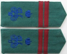 Shoulder straps of the 6th Kuban Plastun battalion, junior officer, Replica