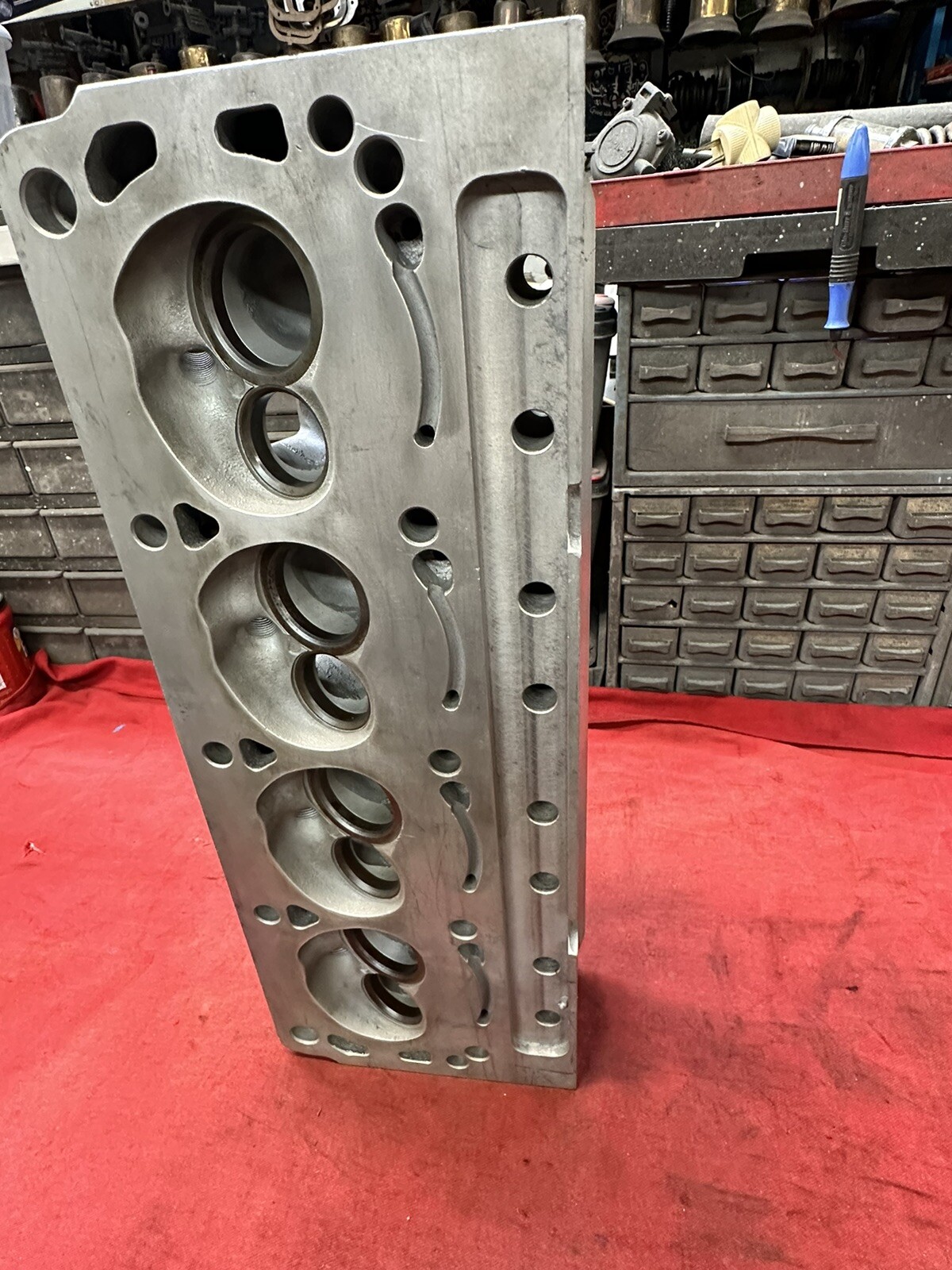 NEW EDELBROCK PERFORMER EO D21516 SBF 302 351W BARE ALUMINIUM HEAD eBay