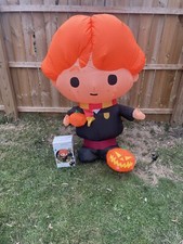 Gemmy Harry Potter Ron Halloween Pumpkin Airblown Inflatable 4.5 ft New