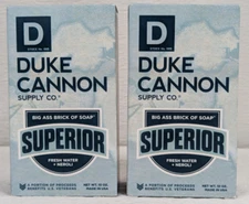 Duke Cannon - Big Ass Brick of Soap Superior - Fresh Water + Neroli - 2 Bars