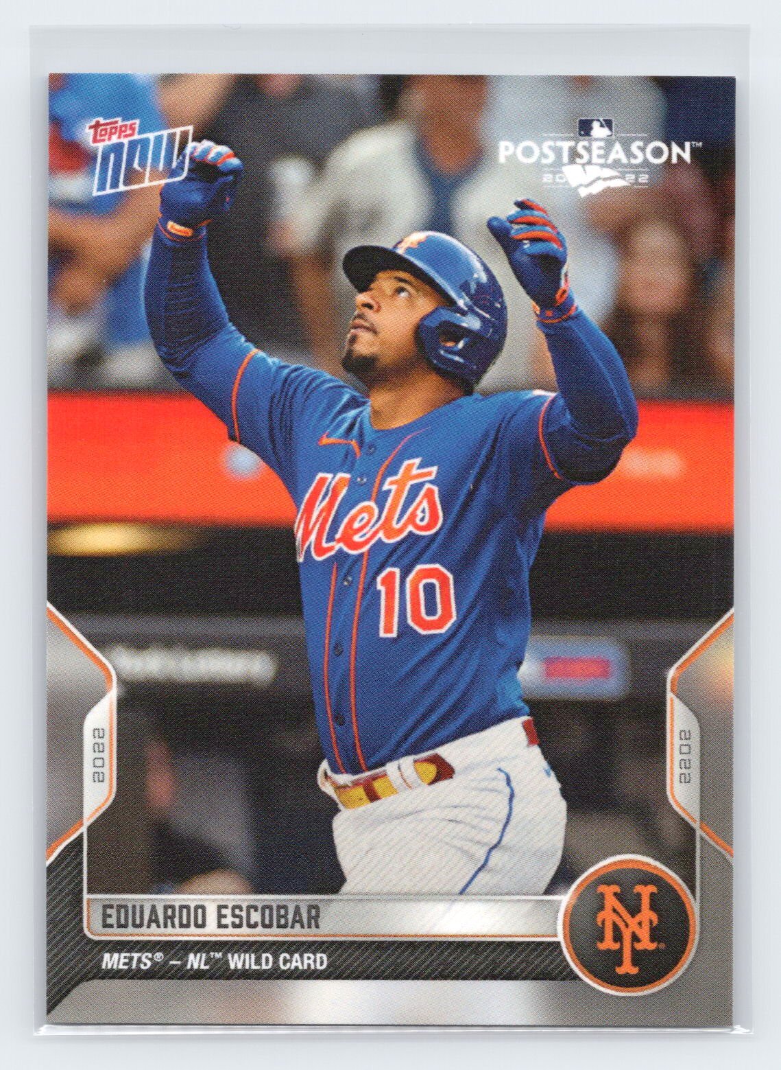 2022 Topps Now Postseason New York Mets #PS-29 Eduardo Escobar