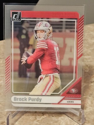 2024 Clearly Donruss Football Brock Purdy #45 Base 49ers 