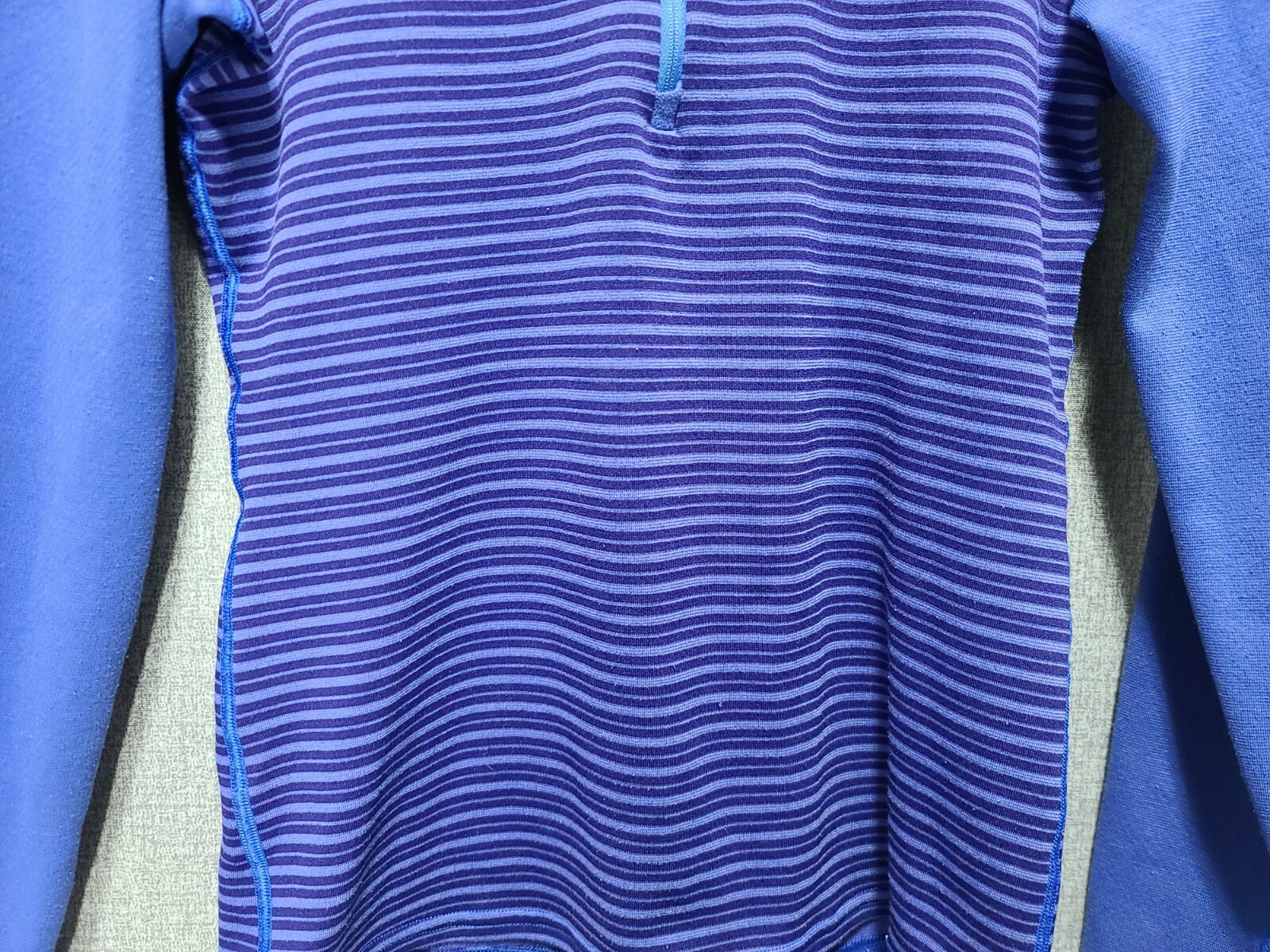 Patagonia 1/2 Zip Base Layer Pullover Shirt Women's Extra Small Blue XS   B31