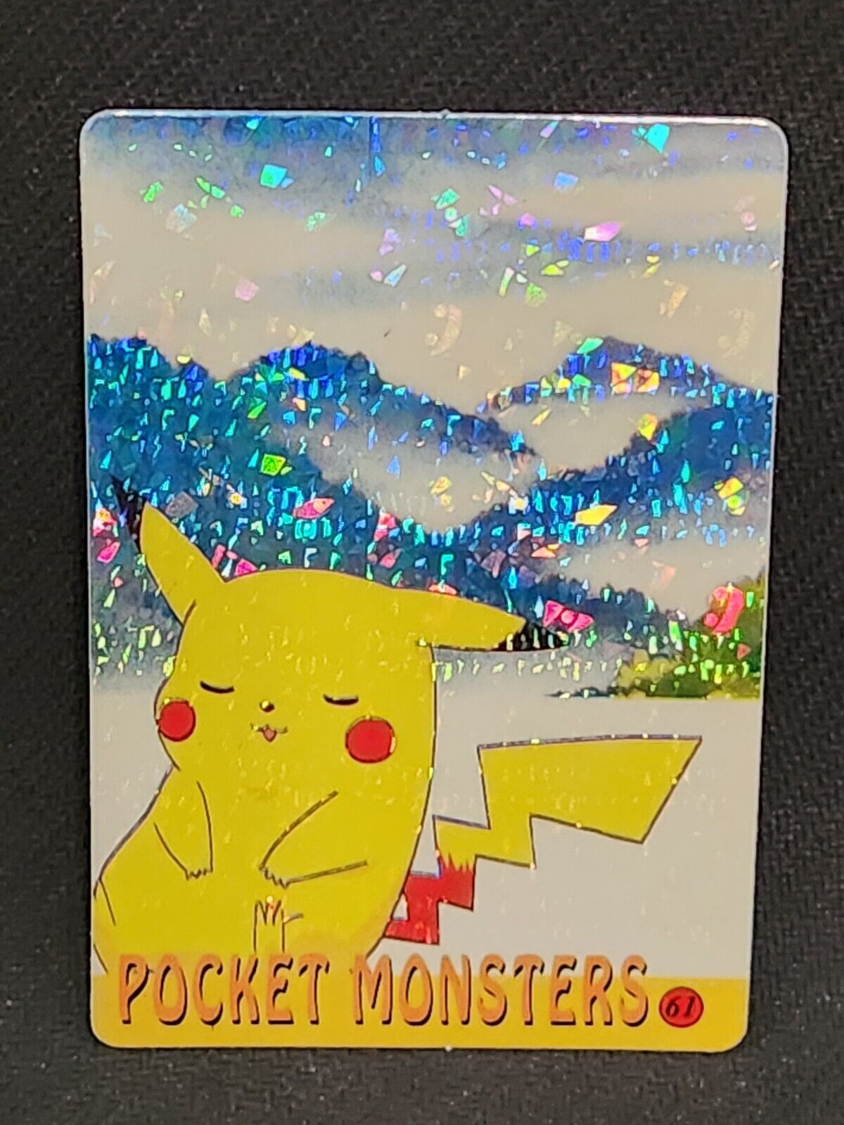 Pokemon Pocket Monsters Vending Prism Sticker #61