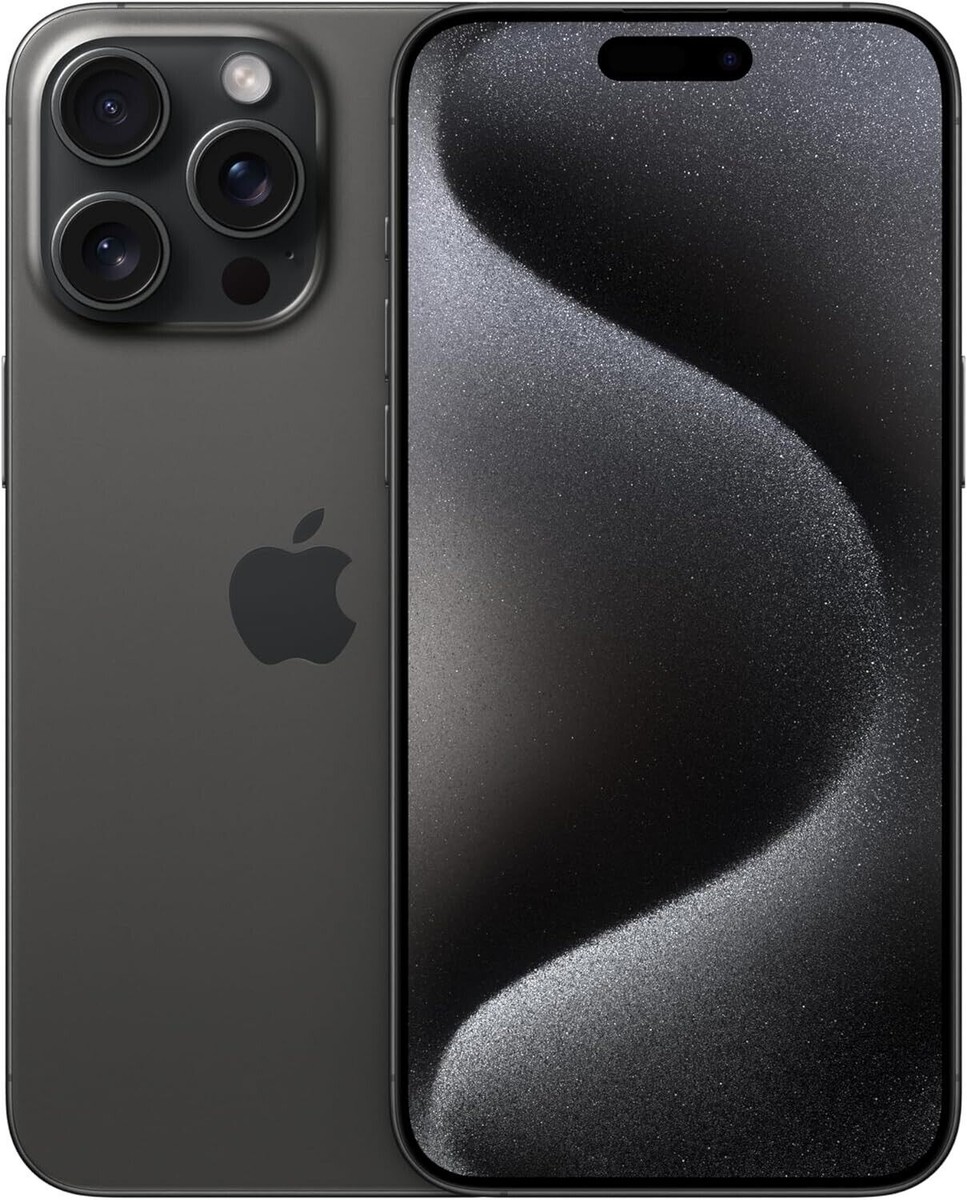 Apple iPhone 15 Pro Max - 256GB - Black Titanium (Unlocked