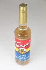 5 PACK Torani Syrup, French Vanilla, 25.4-Oz Bottle BEST BY 4/26 U9C