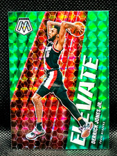 2020-21 Panini Mosaic Basketball - DERRICK JONES JR - Elevate Green Mosaic Prizm