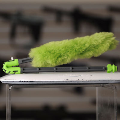 NEW Exalt Paintball Barrel Maid Swab Squeegee Folding Barrel Cleaner - Lime