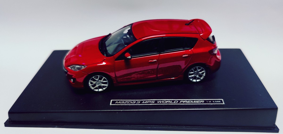 Autoart 1/43 Mazda 3 MPS Diecast Dealership Model, 2009