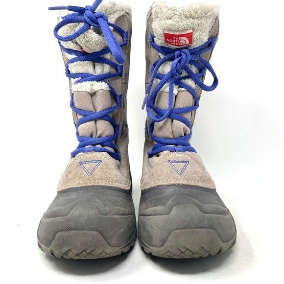 Bota The North Face Shellista Lace II Atmosphere Gris Azul Iris Juvenil 4 Foto 3 de 4