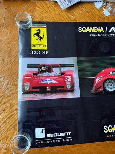 1994 Scandia Racing Team Ferrari 333SP #3 Andy Evans - Picture 4 of 5