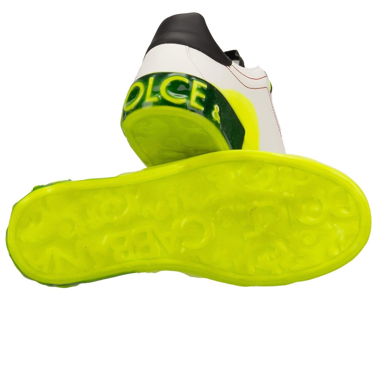 Dolce & Gabbana DGロゴ ハート フードパーカー イエロー DOLCE & GABBANA DG Logo Man Sneaker Shoes PORTOFINO White