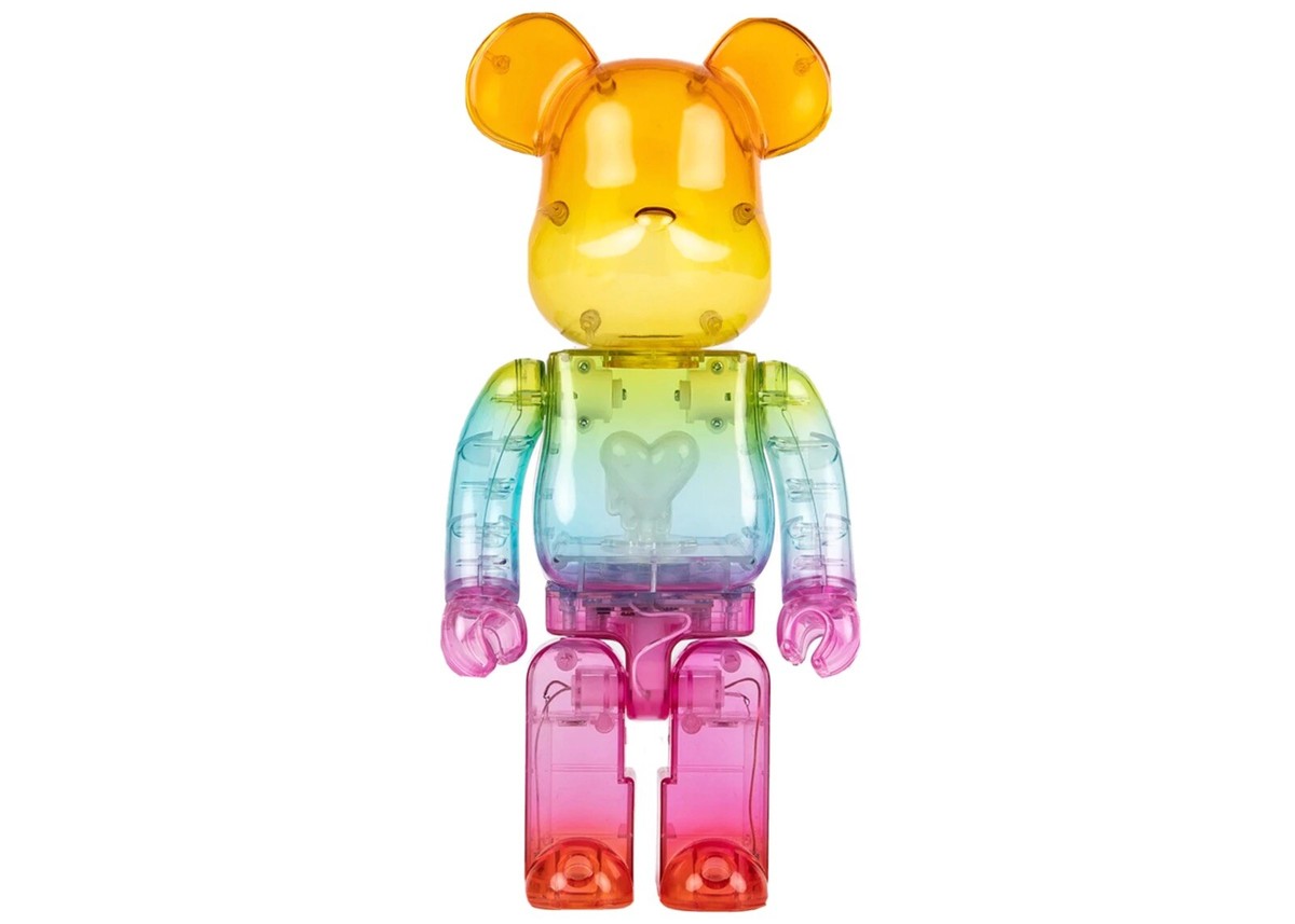 BE@RBRICK Emotionally Unavailable 1000％ BE@RBRICK Emotionally Unavailable 1000% Gradient Medicom Clear
