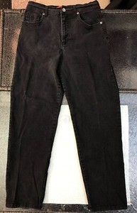 gloria vanderbilt black stretch jeans