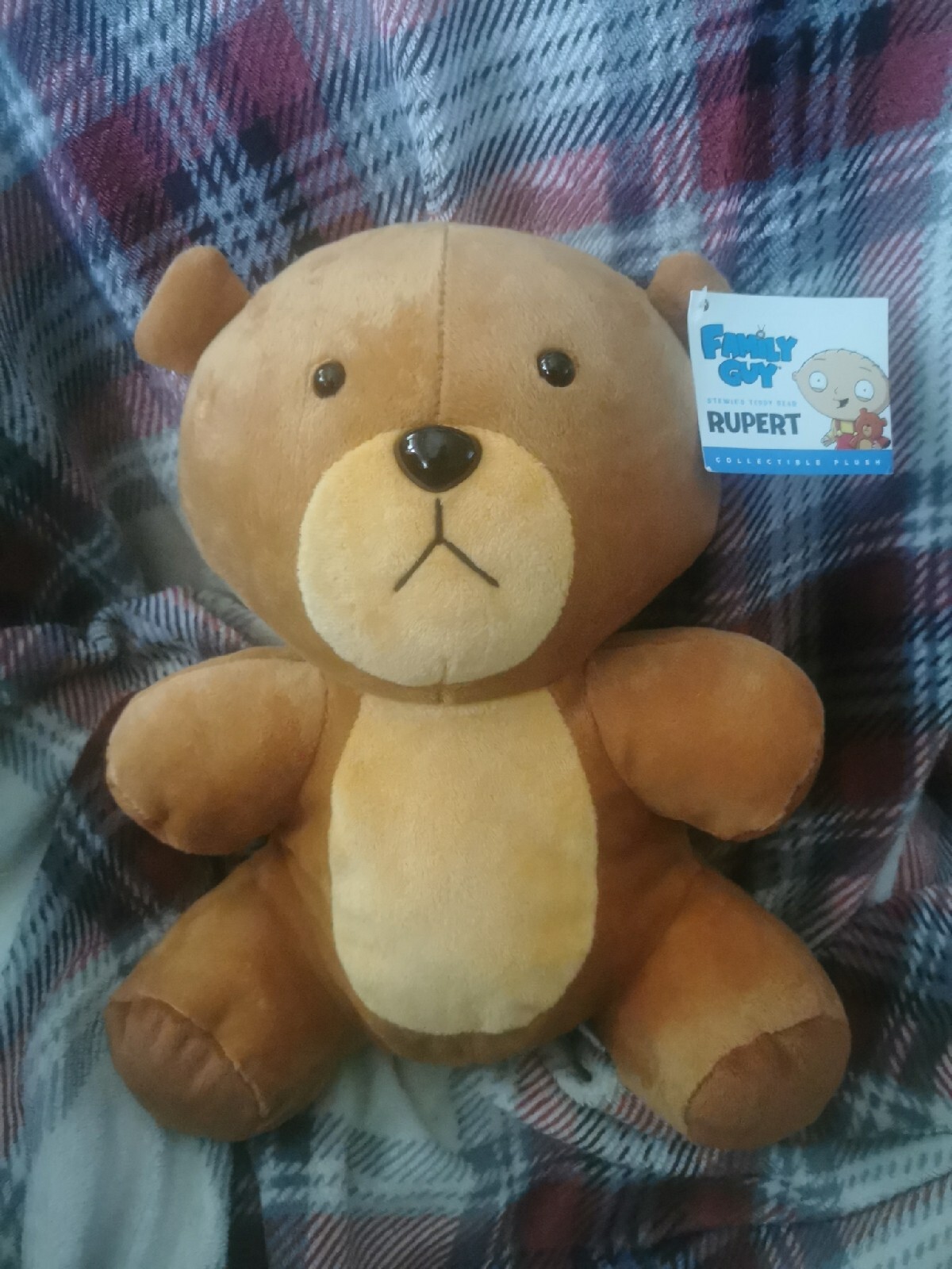 Ours marron Rupert Family Guy doudou collector Stewie Teddy Bear marron