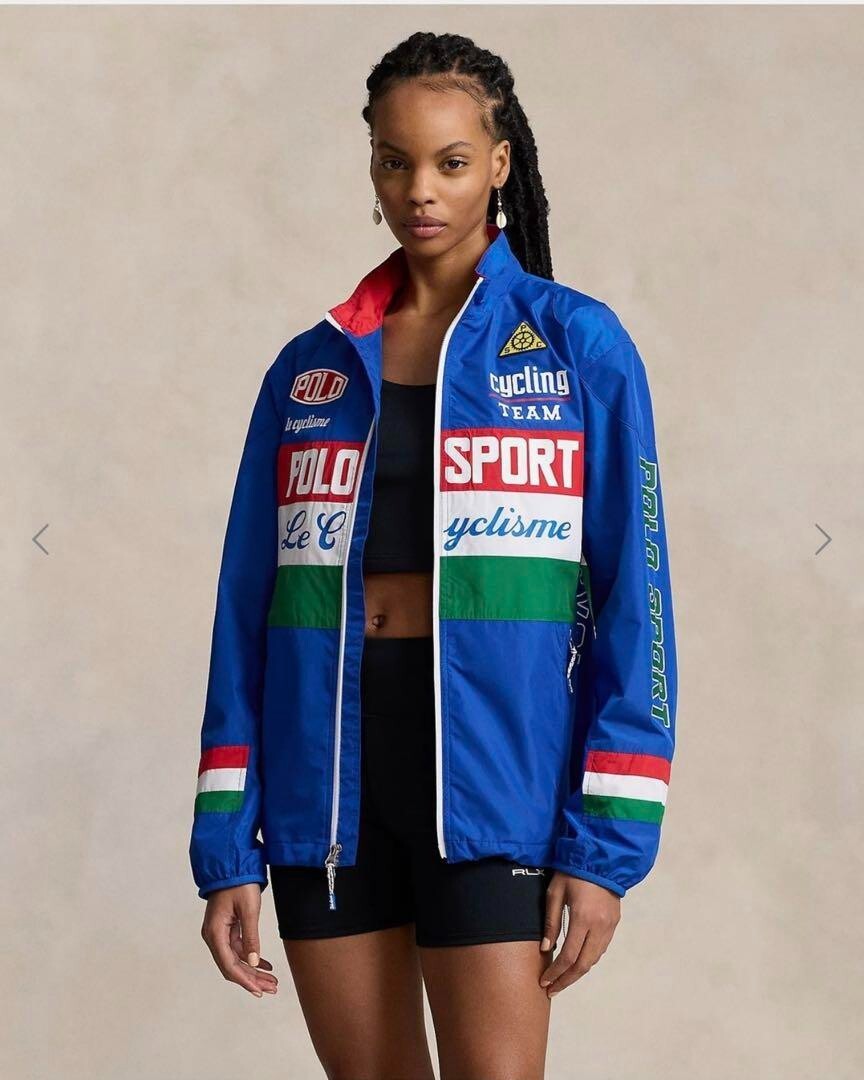 POLO SPORT Cycling Jacket Blue Ralph Lauren Sports / Size : L