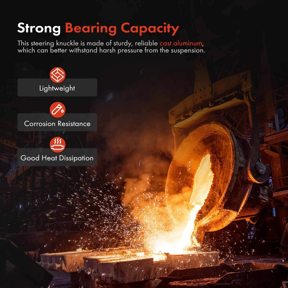 Nudillo de dirección delantero izquierdo audi a3 quattro q3 rs3 s3 volkswagen golf r gti Foto 4 de 4