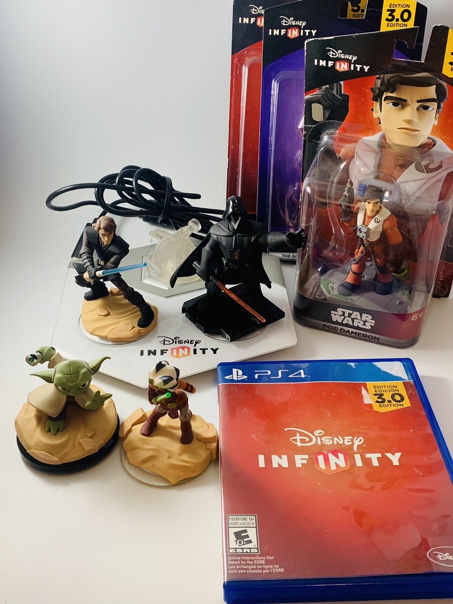 Disney Infinity 3.0 Set With Figures Game & Portal PlayStation 4