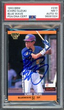 Ichiro Suzuki 1993 BBM RC PSA 7 Gem 10 Auto Signed In Kanji PSA/DNA 96081324