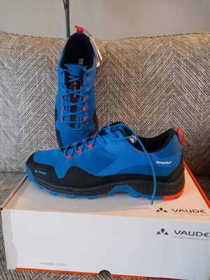 Herren NEU UND VERPACKT Vaude TVL Comrus Tech STX wasserdichte Wanderschuhe UK 11,5 blau