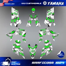 2014 2015 2016-2023 Yamaha YFZ450R graphics decal kit full stickers atv yfz 450r