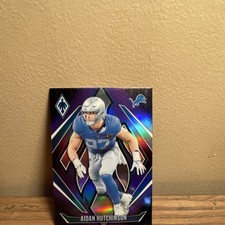 2024 Panini Phoenix Aidan Hutchinson Detroit Lions Purple Fade #4
