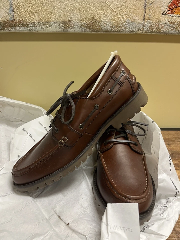 Samuel Windsor Men’s Shoes - Prestige Collection -leather - Imagem 2 de 4