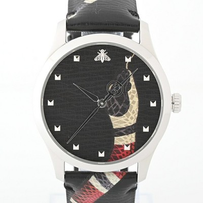 Gucci G-Timeless Le Marche Merveille Uhr Quarz Edelstahl aus Japan