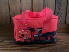 New NWT Trader Joe  s Mini Cooler Insulated Lunch bag tote red