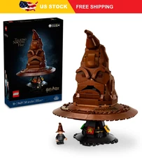 LEGO Harry Potter Talking Sorting Hat 76429 - 31 Voices, 18+ Gift Idea for Adult