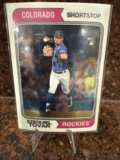 2023 Topps Heritage #317 Ezequiel Tovar Chrome /999 Colorado Rockies
