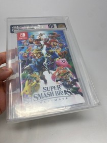 Super Smash Bros Ultimate Nintendo Switch Sealed New VGA 95 MINT Graded