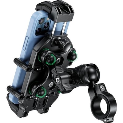 Handyhalterung Motorrad Fahrrad Scooter , 360° rotierbar, Vibration