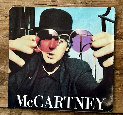 ORIGINAL Capitol Paul McCartney 45 "My Brave Face / Flying To My Home " w/PS!