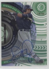 2017 Bowman High Tek Green Rainbow Auto 59/99 Isan Diaz #BHT-ID Auto 0l2