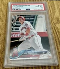 2018 Topps Chrome - Mike Trout #100 MVP Los Angeles Angels PSA 10