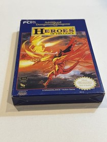 Advanced Dungeons & Dragons: Heroes of the Lance (Nintendo, NES) CIB Complete