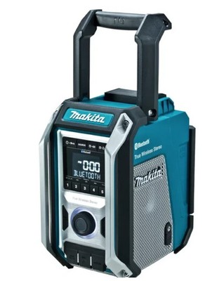 Makita Wireless Stereo ワイヤレススピーカーMR113 Makita 10.8~18V Wireless Speaker Radio MR113 Blue Bluetooth Linked